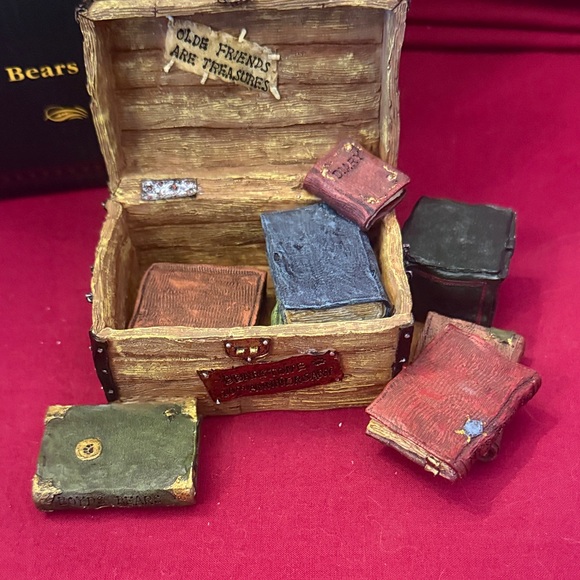 Boyds Bears 6 Piece Figurine Set 10th Anniversary - Friends are Treasures - Picture 6 of 16